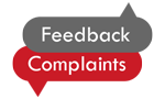 Feedback and complaints logo